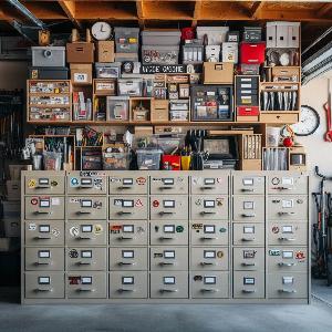 Innovative Uses for File Cabinets in Garage Organization-7